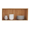 Ver imagem 3 de Armário Aéreo P/ Cozinha Torino C/ 1 Porta Basculante 70cm Mel/off White - Movelbento