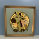 Ver imagem 1 de Quadro Caixa Charme Safari Girafa - QDSF-03 BH BABY KIDS