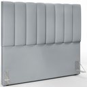 Ver imagem 3 de Kit Cabeceira Cama Box Casal 140cm com Calçadeira Recamier Baú Dália W01 Suede Cinza - Lyam