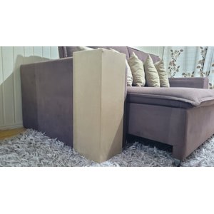 Kit Arranhador Para Proteção do Sofá na Medida 60x40cm Cor Bege (Contém 2 produtos)