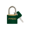 Cadeado Pado Cores Sm Lt 40mm Capa - Verde - 1