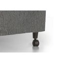Ver imagem 3 de Cama Box Base Viúva Lux Chenille Gray (128x188x23) - Castor