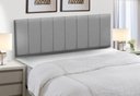 Ver imagem 1 de Cabeceira Painel Modular Cama Box Linho Cinza Madelina Decor