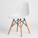 Ver imagem 4 de Mesa Redonda Eiffel de Jantar 70cm + 4 Cadeira Eiffel Eames Cor Branca