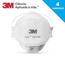 Ver imagem 1 de Kit com 4 Mascaras 3m Pff2 Aura 9320