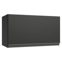 Ver imagem 1 de Armário Aéreo 60 Cm 1 Porta Basculante Preto Nice Madesa Preto