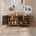 Ver imagem 6 de Buffet Lizz 170 cm Cor:Cinza Perola/Cedro