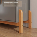 Ver imagem 5 de Buffet Lizz 170 cm Cor:Cinza Perola/Cedro