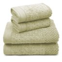 Ver imagem 1 de Jogo de Toalha - Diamond - Pollo - 4 Peças - 100% Algodão - Appel Cor: Cevada