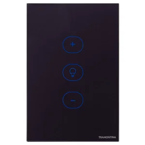 Dimmer Touch Wi-Fi Smart Tramontina Preto
