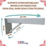 Suporte para Pia Parafusar Super Reforçado 40cm 5 Un Bancada - 2