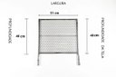 Ver imagem 2 de Grill Manual Inox com Grelha Moeda e 4 Espetos de 67cm