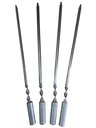 Ver imagem 3 de Grill Manual Inox com Grelha Moeda e 4 Espetos de 67cm
