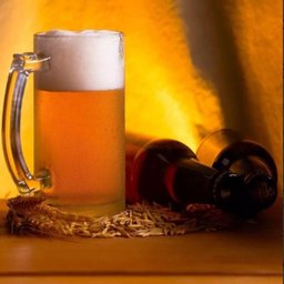 Kit 2 Caneca Chopp com Campinha Sino Chama Garçom de Bar Boteco Copo Cerveja Vidro Premium 450ml - 5
