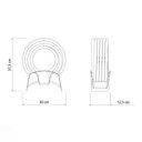 Ver imagem 4 de Mangueira Flex Tramontina Verde em Pvc 3 Camadas 25 M com Engate Rosqueado, Esguicho e Suporte Mural