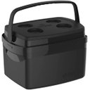 Ver imagem 1 de Caixa Termica Cooler 12l Preta Bebidas Porta Copos Soprano