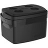 Caixa Termica Cooler 12l Preta Bebidas Porta Copos Soprano - 2