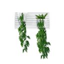 Ver imagem 6 de Kit com 2 Galhos Planta Artificial Pendente 75cm Folhagem Verde Premium