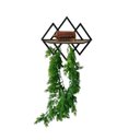 Ver imagem 7 de Kit com 2 Galhos Planta Artificial Pendente 75cm Folhagem Verde Premium