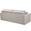 Ver imagem 7 de Sofá 3 Lugares Retrátil Reclinável 250cm Bering F04 Linho Impermeável Bege Acinzentado - Lyam Decor