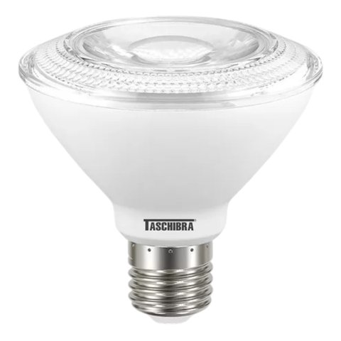 Kit 2 Lâmpada de Led Par30 9,9w 2700k Ip65 E27 Biv Taschibra Cor:2700k