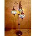 Ver imagem 1 de ABAJUR DE MOSAICO GRANDE TAMANHO FANTASTICO TURCO PARA ANDAR