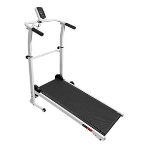 Esteira Mecânica Ergométrica Dobrável Display Lcd 120kg