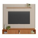 Ver imagem 2 de Painel para Tv até 70 Polegadas Amarante 2 Portas Canela/off White Fosco - Linea Brasil