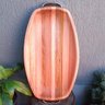 Gamela de Madeira com Alças 54x30cm Travessa para Servir Churrasco Zanline Rústica - 5