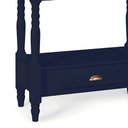 Ver imagem 3 de Bancada Aparador para Banheiro 1 Gaveta Dália 3063 Linz Móveis - Azul Petróleo/imbuia Glazer