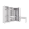 Conjunto Closet Kappesberg Adapt Branco 4 Peças 263cm X 235cm - 2