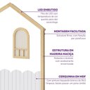 Ver imagem 6 de Moldura para Quarto Infantil Led e Janelinha em Madeira Maciça New Garden Casatema MadeiraOriginals