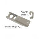 Ver imagem 1 de Dobradiça para Tampa de Carreta em Aço Grande