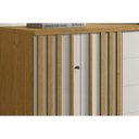 Ver imagem 4 de Cômoda de Quarto Bella C/ 2 Portas e 5 Gavetas Cinamomo - Acp