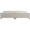 Ver mais imagens de Sofá 3 Lugares para Sala Living Pés Metálicos 234cm Mondo K01 Bouclê Creme - Lyam Decor