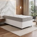 Ver imagem 2 de Cama Box Solteiro Double Face 100% D33 Edén 88x188x55cm Herval até - Suporta até 100kg