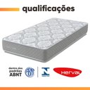 Ver imagem 6 de Cama Box Solteiro Double Face 100% D33 Edén 88x188x55cm Herval até - Suporta até 100kg