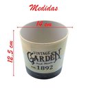 Ver imagem 4 de Kit 4 Mini Vasos de Planta Cachepot Estampados Decorados 12,5cm