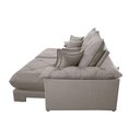 Ver imagem 4 de Sofá Ágata Veludo Dois Módulos de 90 Cm B25 Meu Sofá Online B026 Veludo Prata