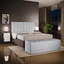 Ver imagem 7 de Calçadeira Recamier Baú para Cama de Casal King Dália 195x50 Cm W01 Linho Cinza - Lyam
