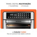 Ver imagem 5 de Fritadeira Air Fryer Mondial Forno Oven Digital 25L 127V Preto/Inox 2000W - Afo-25L-Bi