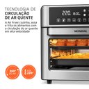 Ver imagem 7 de Fritadeira Air Fryer Mondial Forno Oven Digital 25L 127V Preto/Inox 2000W - Afo-25L-Bi