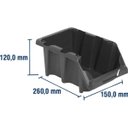 Ver imagem 5 de Kit 5 Gavetas Gaveteiro Plástico Nº 05 Organizador Caixa Bin