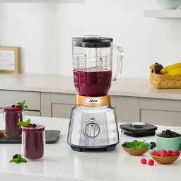 Liquidificador Osterizer Max 1,8L Prata e Cobre Oster - 127V - 6