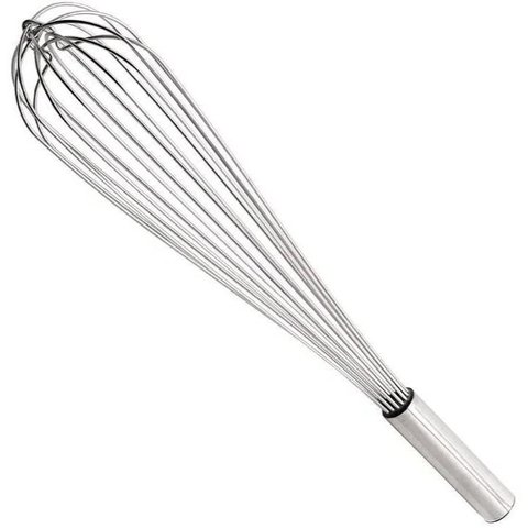 Fue Master Chef Profissional - Forte Gigante Batedor de Claras Ovo Massa Grande 40cm Aço Inox - Bate