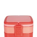 Ver mais imagens de Pote Marmita 2 Andares Quadrado com Alça - Vermelho