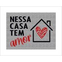 Ver imagem 1 de Tapete Capacho Nessa Casa Tem Amor
