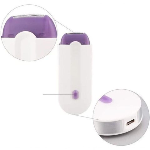 Depilador sem Dor Pelos Íntimos Aparador Tipo Laser Yes