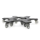 Ver imagem 2 de Suporte Alum. Invisível 50cm C/15 Rodas até 600kg Tech Plant