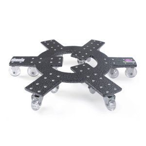 Suporte Alum. Invisível 50cm C/15 Rodas até 600kg Tech Plant